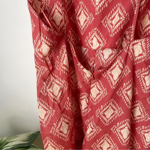 Zara Printed Cotton Jumpsuit - Picture 12 of 14